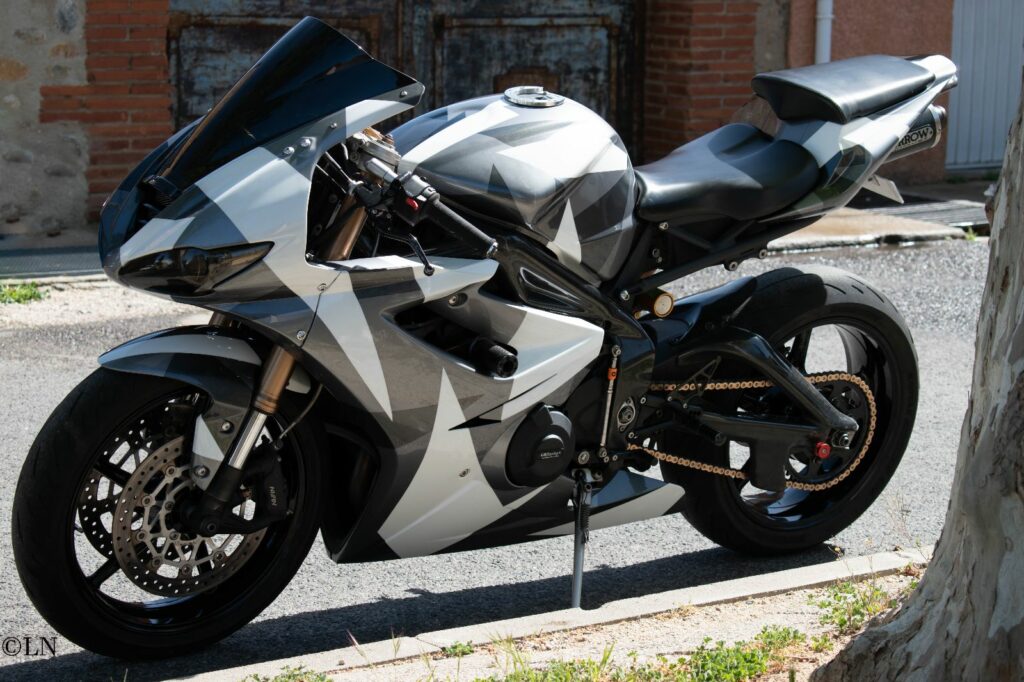Peinture personalisée 675 daytona